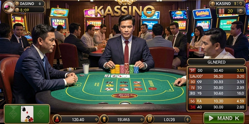 Salah satu karakter utama dalam aksi yang mengesankan.