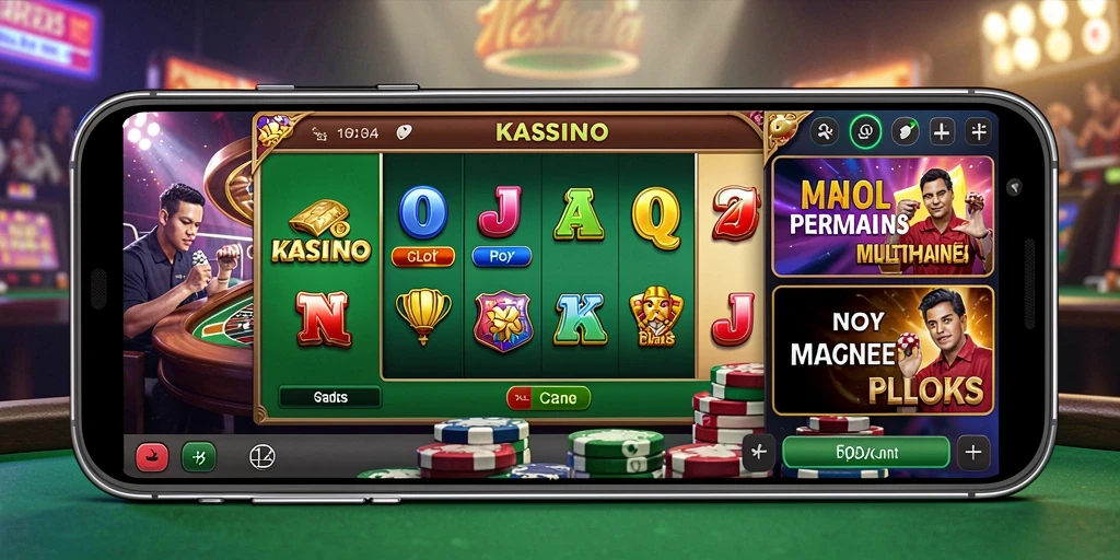 Screenshot dari aksi seru di dalam game.
