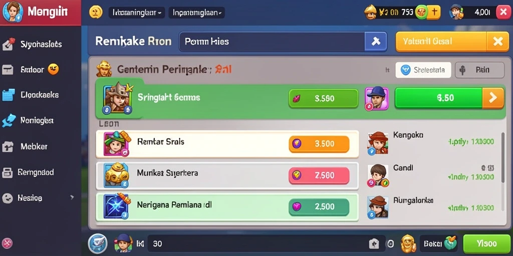 Fitur multiplayer yang menghubungkan pemain.