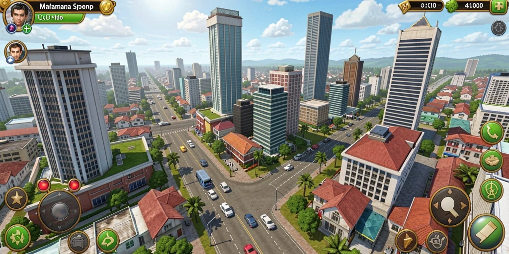 Fitur sosial yang memungkinkan koneksi dengan teman.
