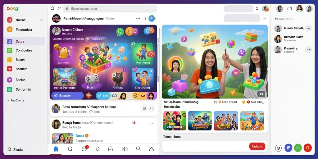 Leaderboard global yang menantang pemain.