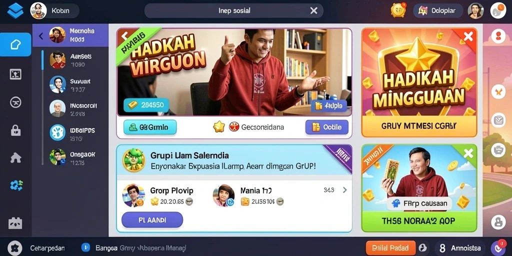 Pemandangan yang menakjubkan dalam setiap level.