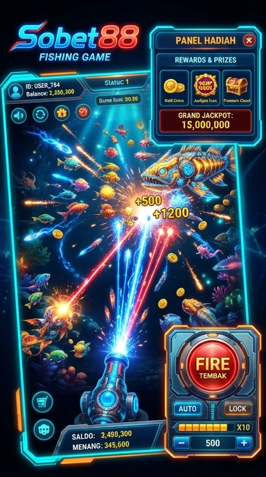 sobet88 — layar beranda